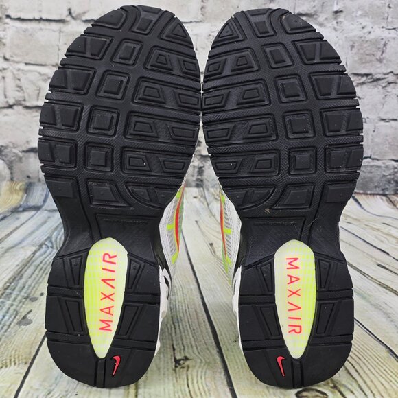 Nike Air Max Torch 4 Women’s Size 7.5 Running Shoes White Volt Crimson CW5607-10 - Picture 8 of 9